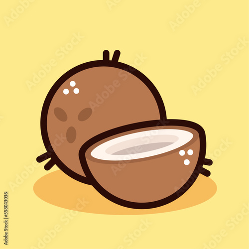 fresh coconut fruit healthy