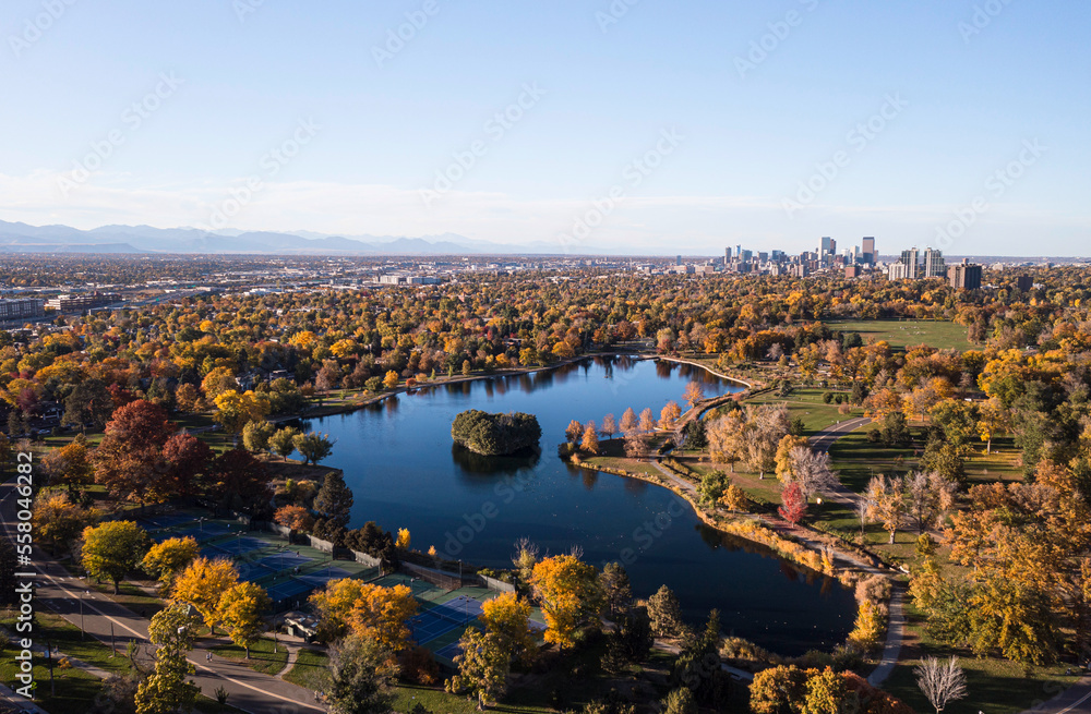 City Park - Fall Colors - Denver, Colorado