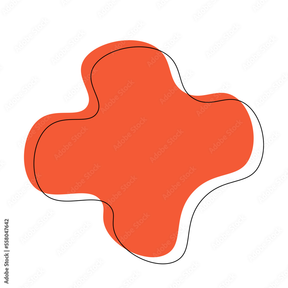 Organic Abstract Shape Organic Abstract Shape
