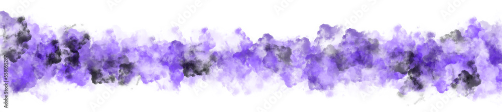 Fototapeta premium transparent long cloud png