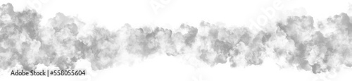cloud particles or gray white smoke