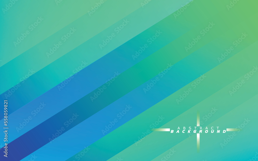 Vector Bright Green Modern Geometric Background. Vector Bright Green Modern Geometric Background.