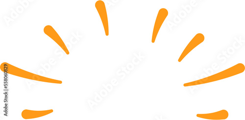 Emphasis Line Accent Decorative Element