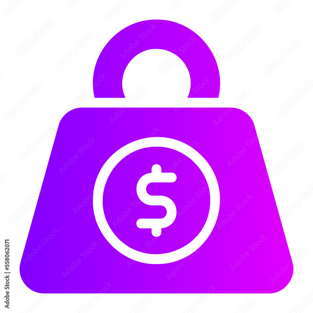 weight gradient icon weight gradient icon