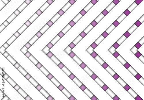 Abstract background with white intersecting fields with shadows