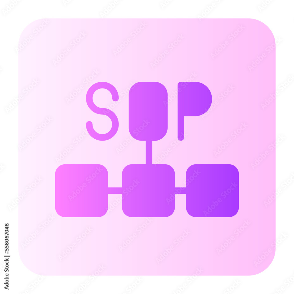sop gradient icon sop gradient icon