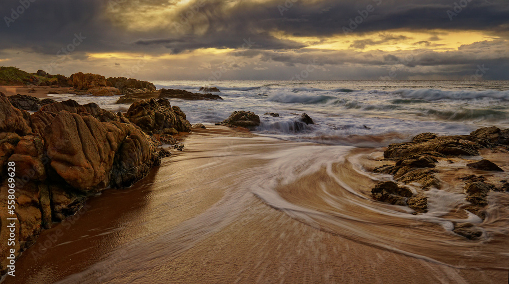 Receding wave Receding wave