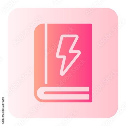 manual book gradient icon