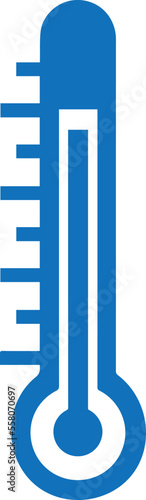 Free Download Thermometer icon, medical icon blue vector - GFXLoad