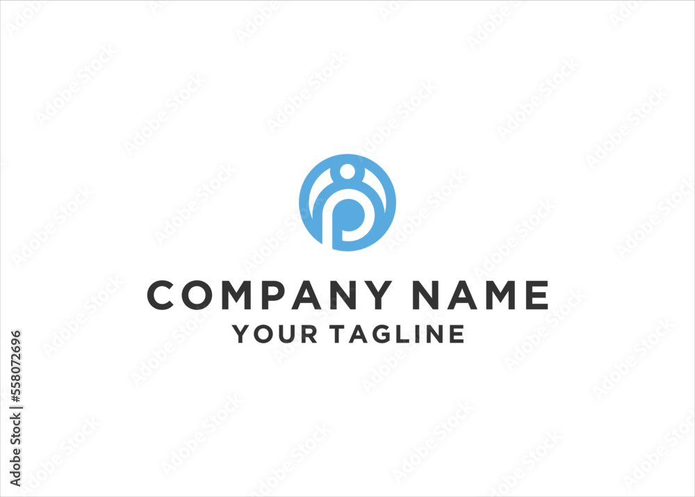 letter p design modern inspiration template letter p design modern inspiration template