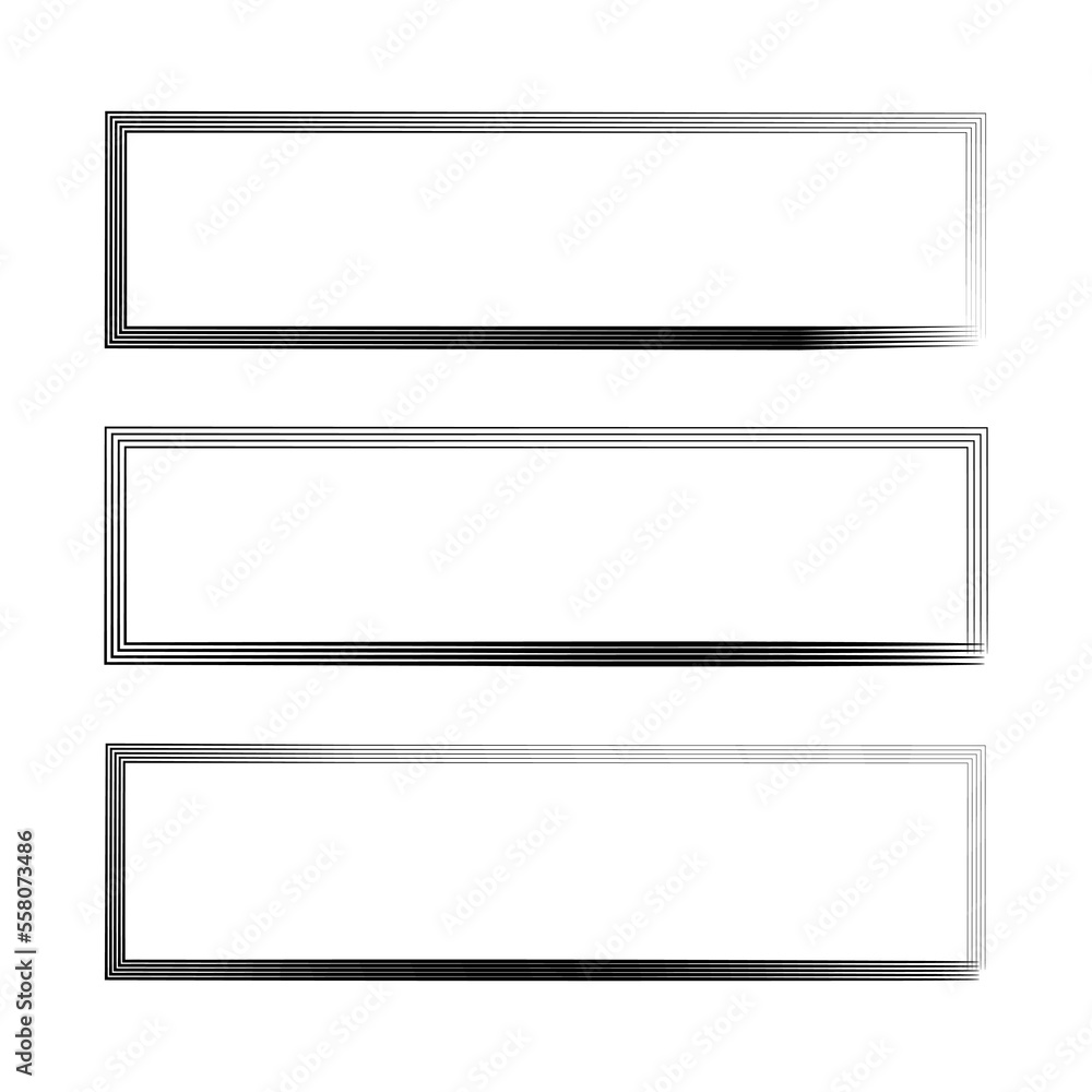 Brush rectangles frames. Ink paint brush stain. Vector illustration. stock image. Brush rectangles frames. Ink paint brush stain. Vector illustration. stock image.