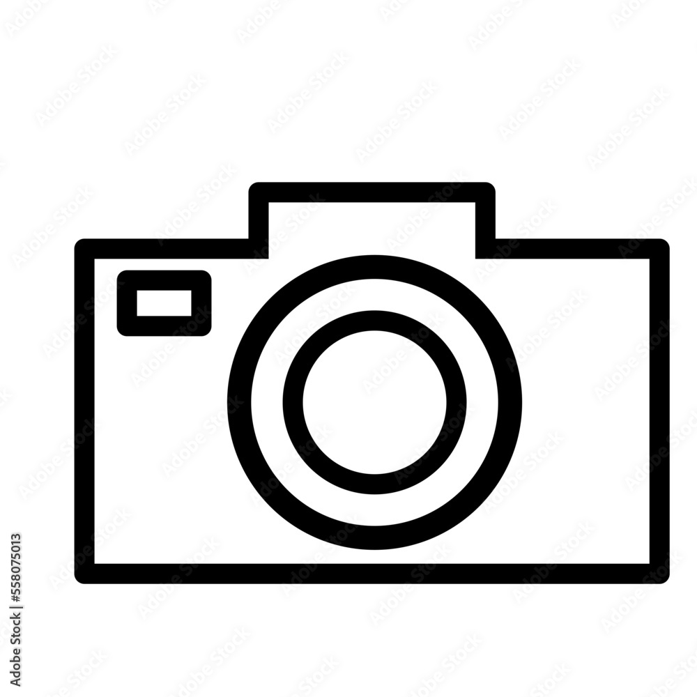 Photo Camera Vector Icon Photo Camera Vector Icon