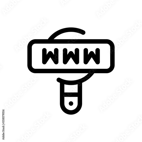 url line icon