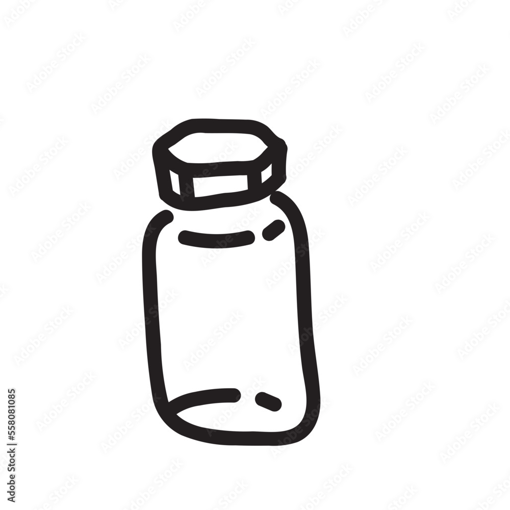 Cosmetic Bottle PolygonOpen bottle Cosmetic Bottle PolygonOpen bottle