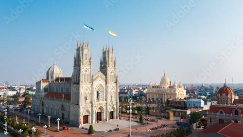 Kien Lao cathedral from Nam DInh province of Vietnam