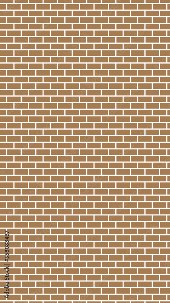 brown brick wall texture verticle backdrop illustration brown brick wall texture verticle backdrop illustration