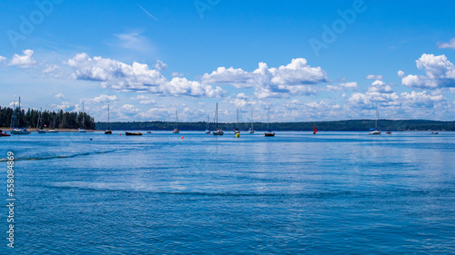 Boats on water