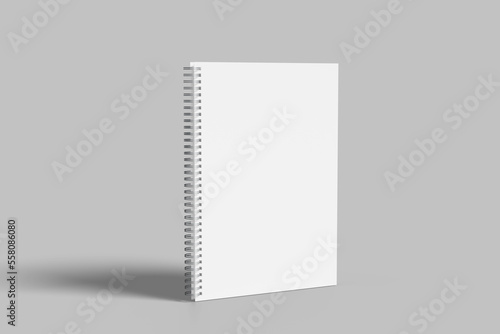 A5 Spiral Notebook Mockup