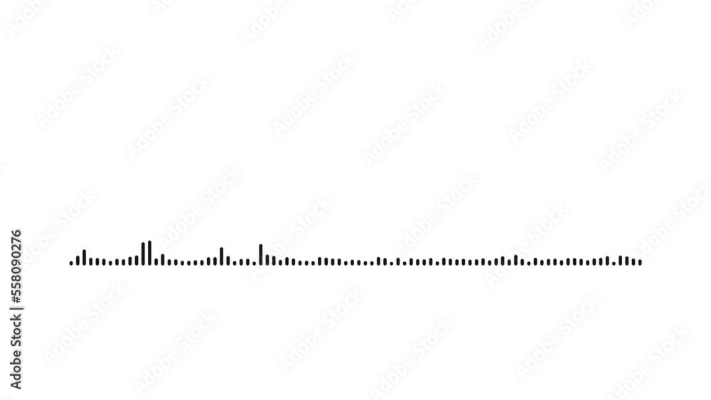 Animated sound wave spectrum Animated sound wave spectrum