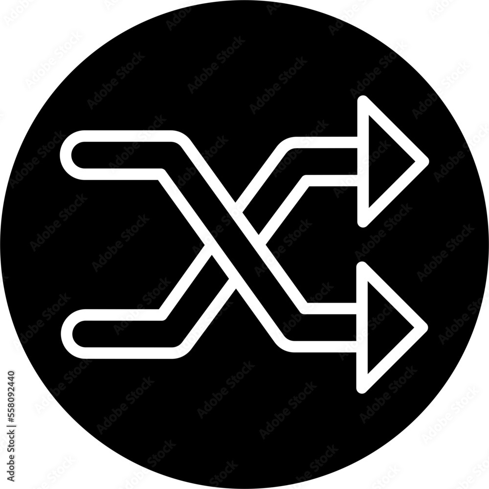 Shuffle Icon Shuffle Icon