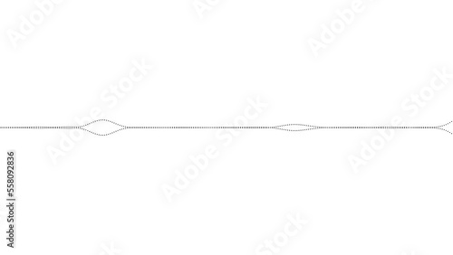 Animated sound wave spectrum photo