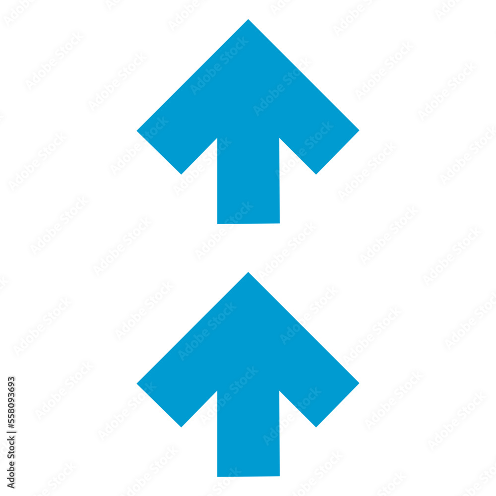 double up blue arrows icon double up blue arrows icon