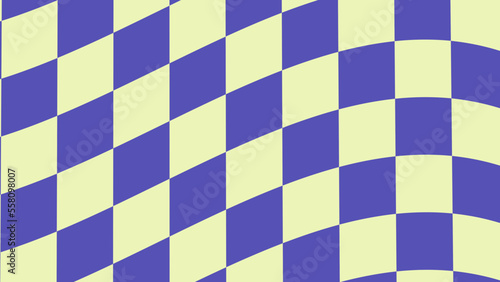 aesthetics distorted checkerboard, checkers illustration decoration