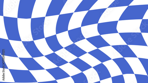 aesthetics distorted checkerboard, checkers illustration decoration