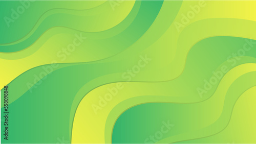 Green and yellow gradient abstract background