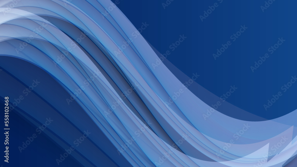 3d modern wave curve abstract presentation background. Luxury paper cut background. Abstract decoration, golden pattern, halftone gradients, 3d Vector illustration. Dark blue background 3d modern wave curve abstract presentation background. Luxury paper cut background. Abstract decoration, golden pattern, halftone gradients, 3d Vector illustration. Dark blue background
