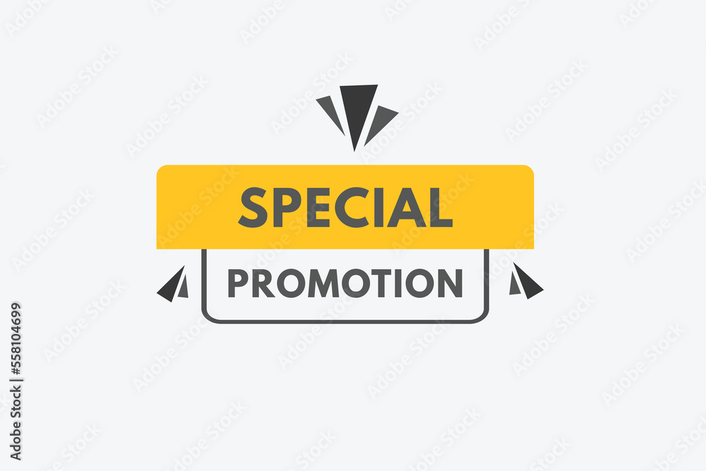 special promotion text Button. special promotion Sign Icon Label Sticker Web Buttons special promotion text Button. special promotion Sign Icon Label Sticker Web Buttons
