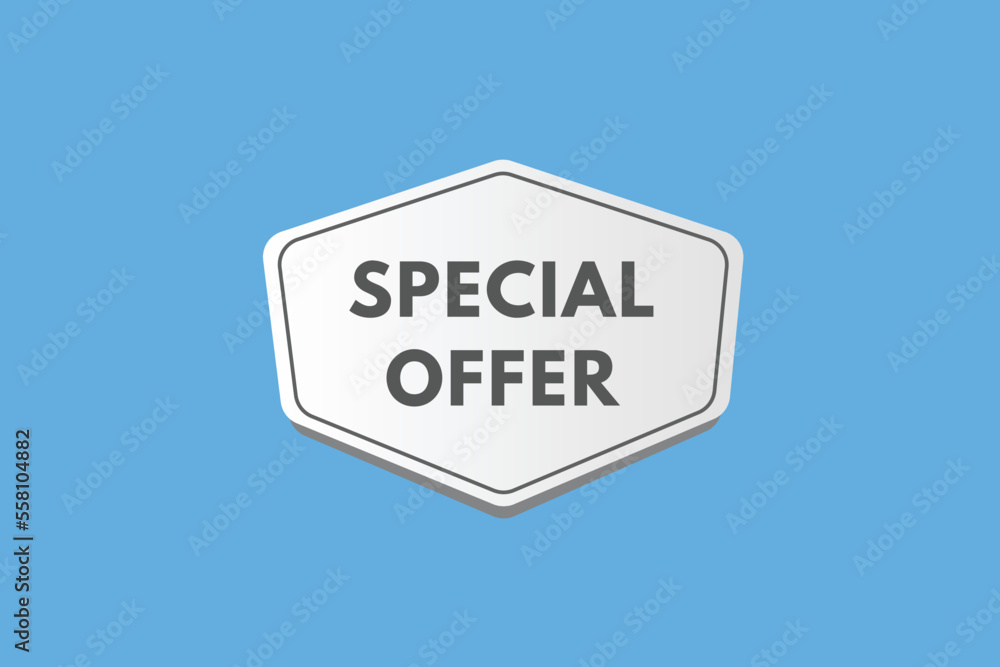 special offer text Button. special offer Sign Icon Label Sticker Web Buttons special offer text Button. special offer Sign Icon Label Sticker Web Buttons
