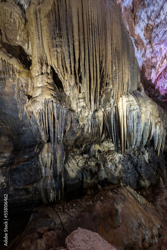 limestone cave structures