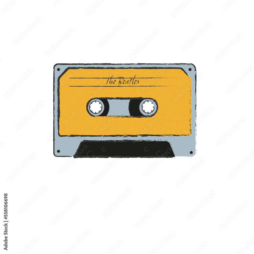 Fototapeta premium audio cassette tape