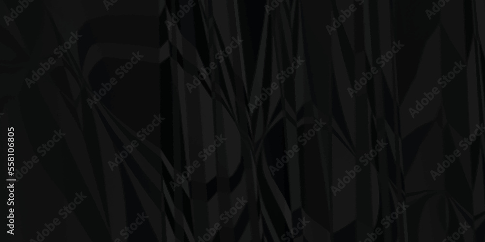 Fototapeta premium Black texture Black silk background . Black fabric background texture . abstract background luxury cloth or liquid wave or wavy folds of grunge silk texture material or smooth luxurious .