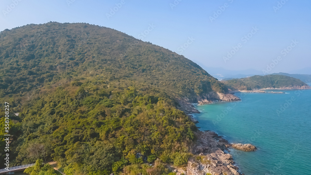 the landscape of Campsite Bay, sai kung
