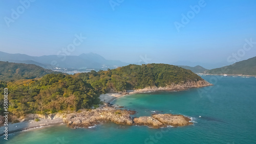 the landscape of Campsite Bay, sai kung © solution