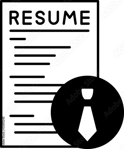 resume  icon