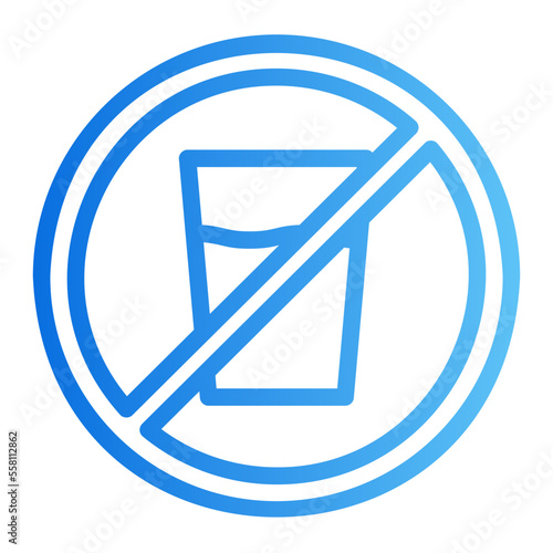 fasting gradient icon