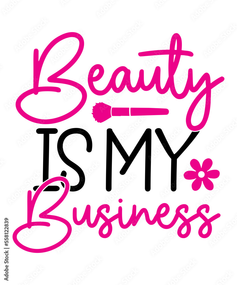 Makeup Quotes SVG Bundle, Makeup SVG Bundle, Beauty svg, Cosmetics