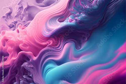 Abstract pastel colors fluid background