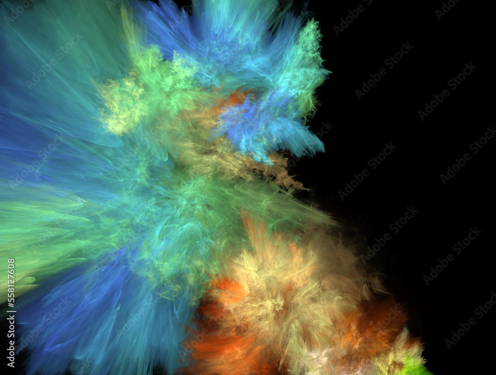 Imaginatory fractal abstract background Image Imaginatory fractal abstract background Image