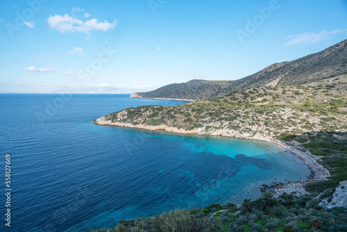 Amazing views from Knidos, which was a Greek city in ancient Caria in Asia Minor, Turkey, situated on the Datça peninsula, now known as Gulf of Gökova. © Selcuk