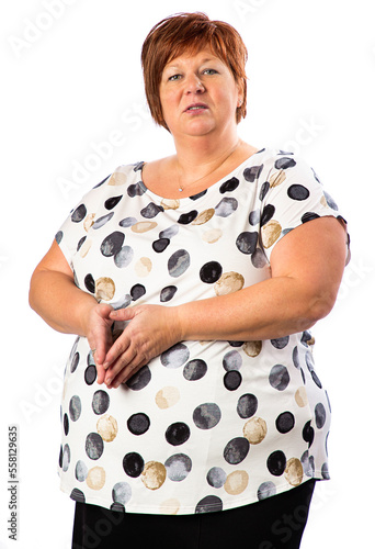 Portrait of a fifty year old woman
