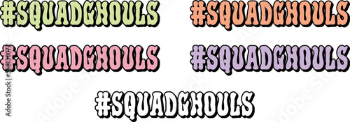 Squad Ghouls, Halloween Matching SVG design for friends,
Halloween Matching Shirts design for friends,
BFF Halloween shirts design,