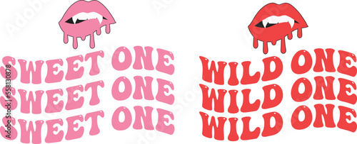 Wild One, Sweet One, Halloween Matching SVG design for friends,
Halloween Matching Shirts design for friends,
BFF Halloween shirts design,