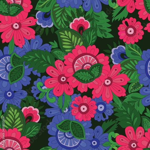 Colorful Florals patterns