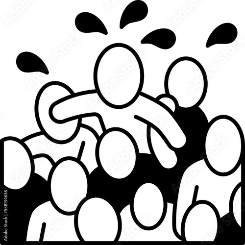 overcrowded  icon
