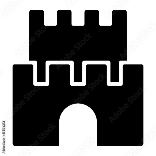 sand castle icon