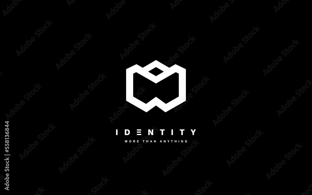 Fototapeta premium Trendy logo template with modern style.